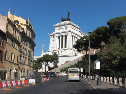Vittorio Emanuele Rome Italy National Museum