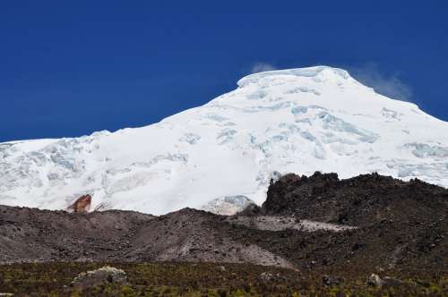 Volcano Antisana Nature Snow