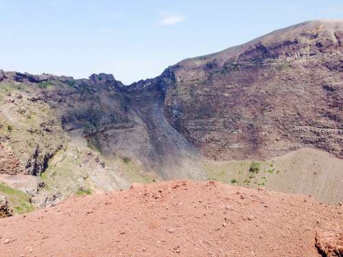 Volcano Italy Mountain Volcanic Volcanism Sand