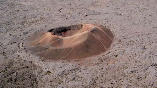 Volcano Crater Reunion Island Road