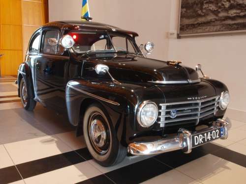 Volvo 1952 Car Automobile Vehicle Motor Vehicle