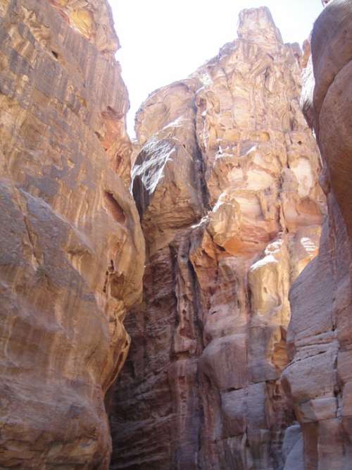 Wadi Mussa Petra Canyon Nabataeans The Colorful