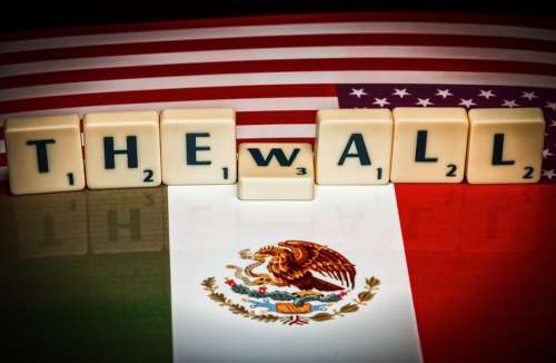 Wall Border Usa Mexico Separation History Stone