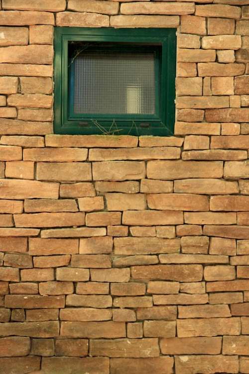 Wall Window Stones Structure