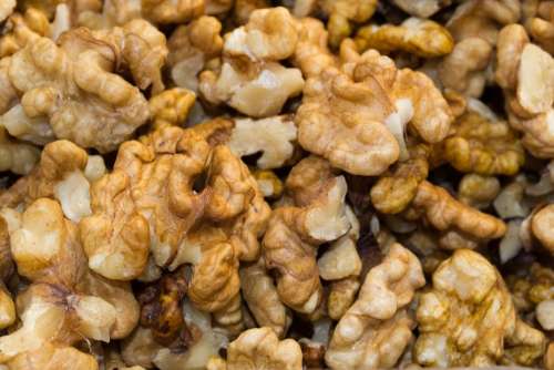 Walnuts Nuts Brown Snack
