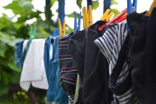 Wash Washing Drying Cleaning Szuszyć Clip Clothes