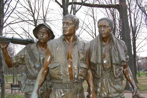 Washington Dc Vietnam Memorial Mall Monument