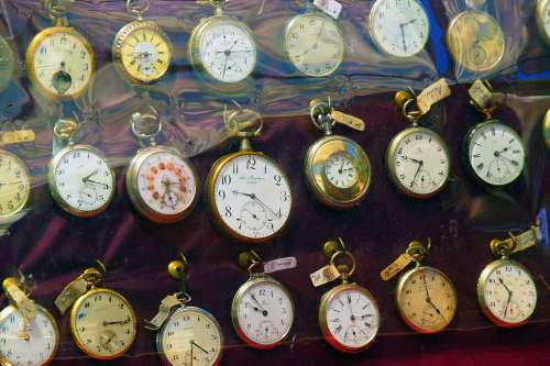 Watches Clock Antique Market Buenos Aires
