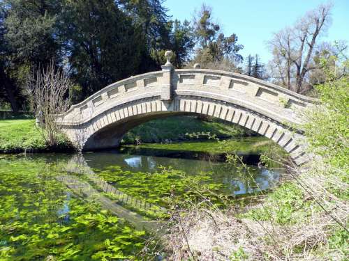 Water Chinese Bridge Stone English Heritage
