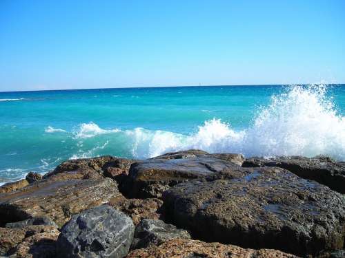 Water Wave Sea Wet