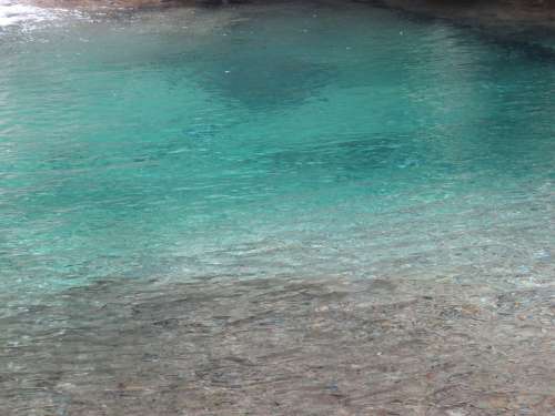 Water Pool Crystal Clear Blue