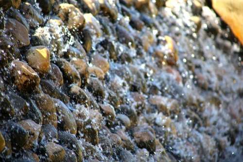 Water Nature Stone Natural Park Waterfall Flow