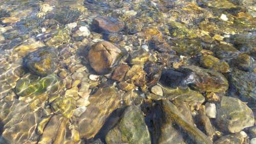 Water Bach Energy River Stones Nature Waters