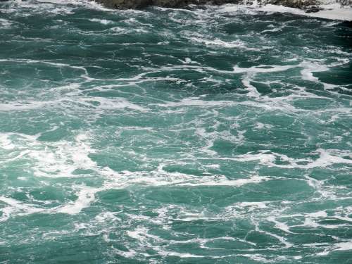 Water Bottom Niagara Falls Flowing Down Nature
