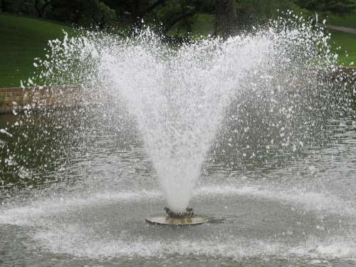 Water Fountain Fountain Spraying Spray Water Pool