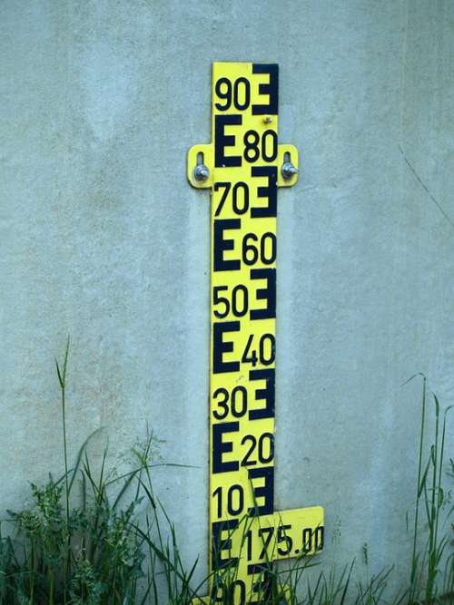 Water Gauge Measure Water Height Pay Scale