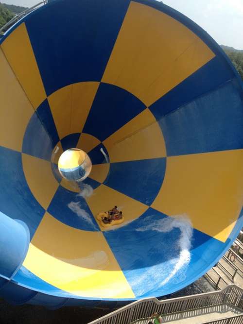Water Slide Fun Park Fun Theme Park
