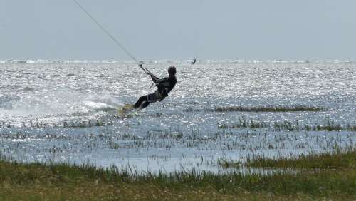 Water Sports Surfer North Sea Coast St Peter-Ording