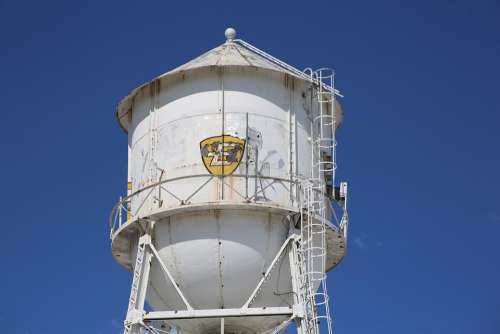 Water Tower Tower Outdoors Building White