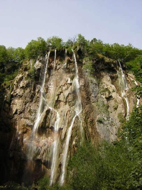 Waterfall Nature Water