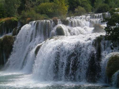 Waterfall Water Nature