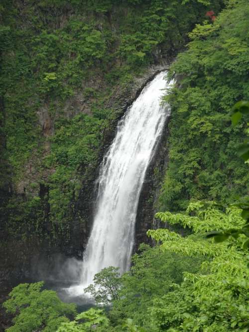 Waterfall Natural Water Japan Natural Water