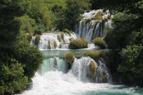 Waterfall Croatia Krka