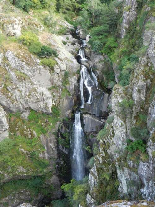 Waterfall River Nature Landscape