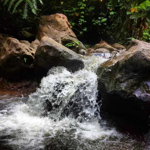 Waterfall Water Nature Peaceful Outdoor Natural