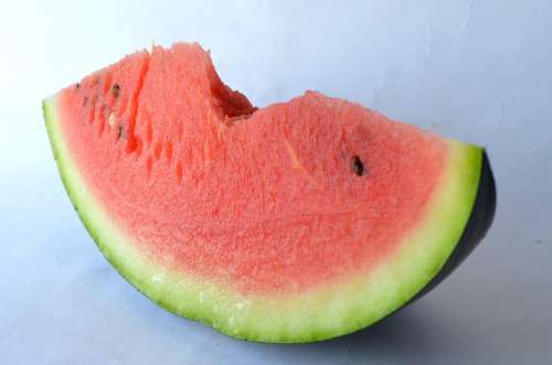 Watermelon Melon Cut Fruits Sliced Red Fresh