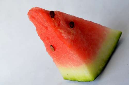 Watermelon Seeds Melon Cut Fruits Sliced Red
