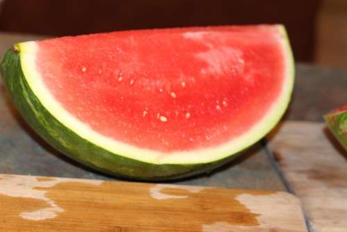 Watermelon Fruit Fresh Juicy Organic Slice Food