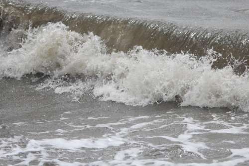 Wave Water Sea Coast Surf Spray North Sea