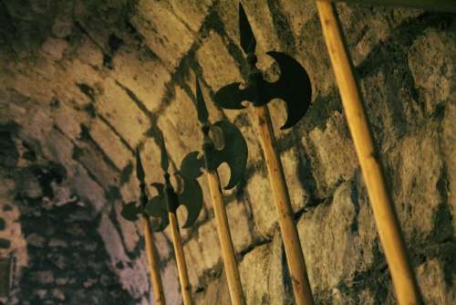 Weapons Hall Hall Bard Middle Ages Castle