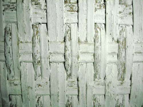 Webbing Bamboo Wall Gedeg Sesek White
