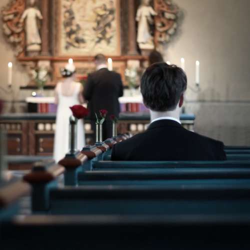 Wedding Loneliness Alone Church Fest