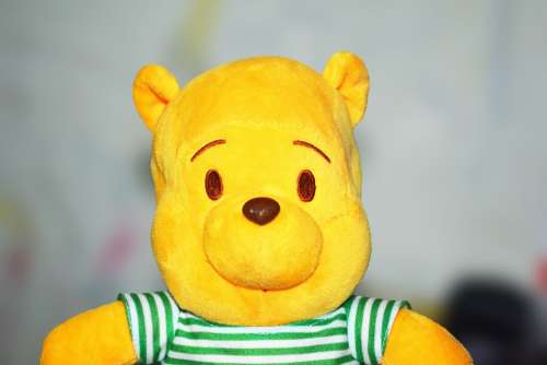Whinny The Pooh Teddy Bear Cute Toy Children Joy