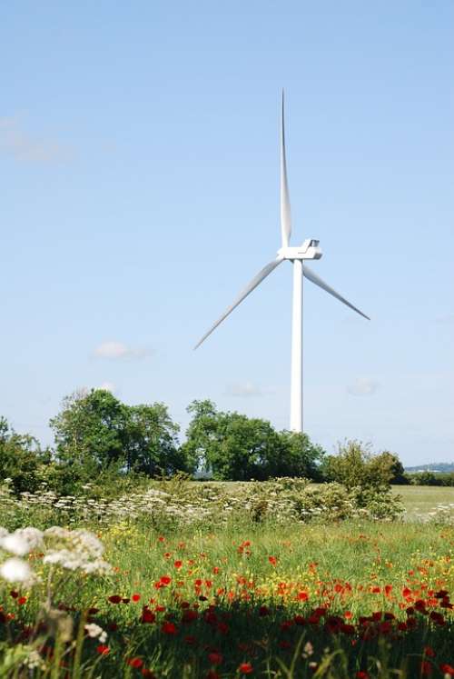 Wind Turbines Farmland Environmentally Friendly