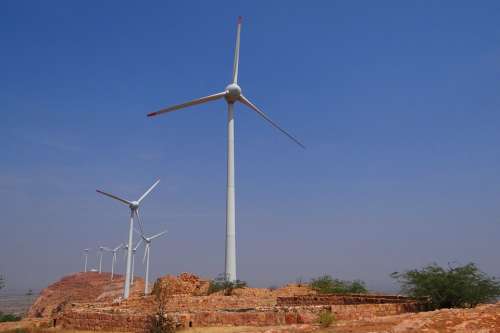 Wind Farm Wind Turbine Electricity Wind Energy