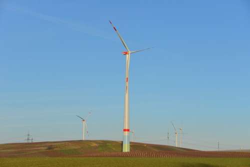 Wind Park Windräder Energy Eco Energy Wind Power