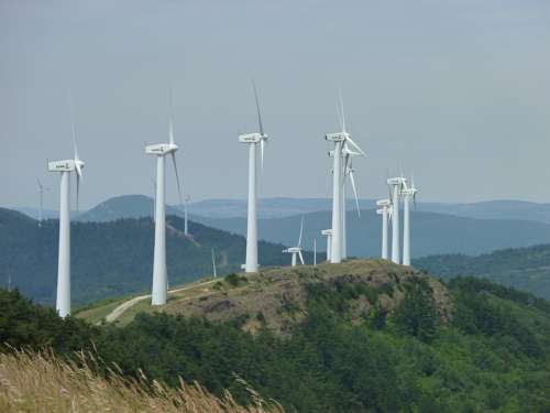 Wind Power Pinwheel Energy Environmental Technology