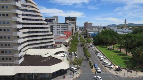 Windhoek Namibia City Sky