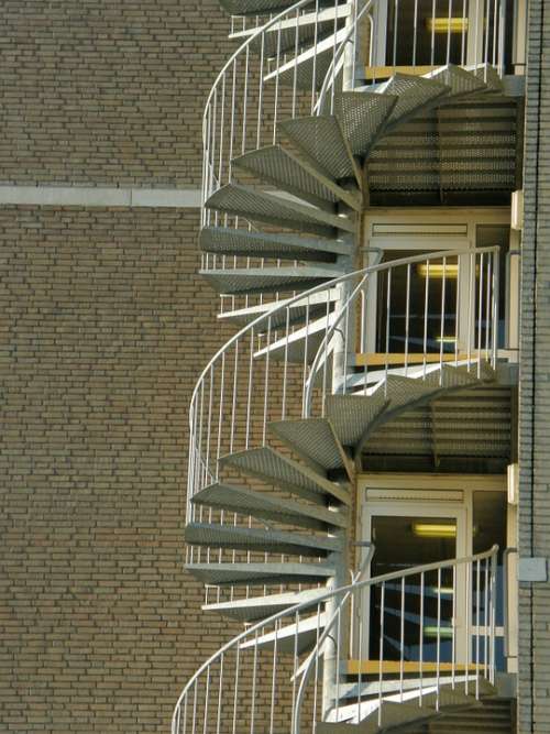 Winding Staircase Trap Dordrecht City Polders
