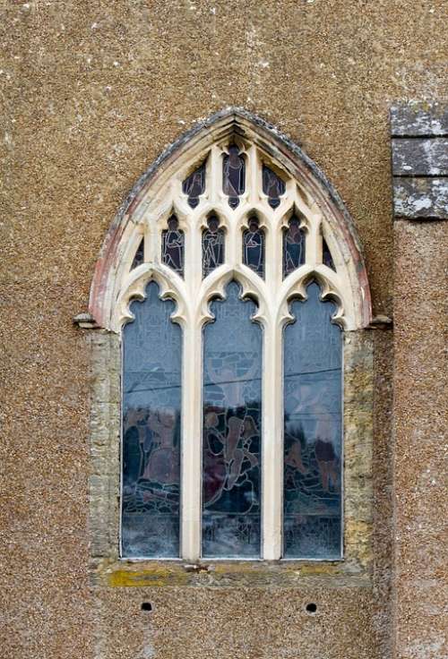 Window Church Church Window Old Ancient Close-Up