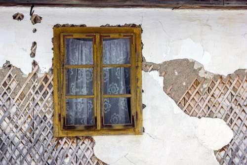Window Old Wooden House Architecture Traditional