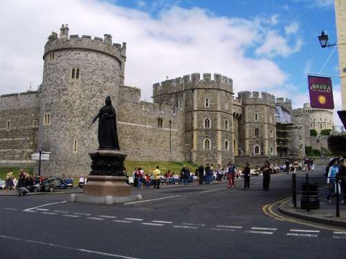 Windsor Castle Medieval Landmark England