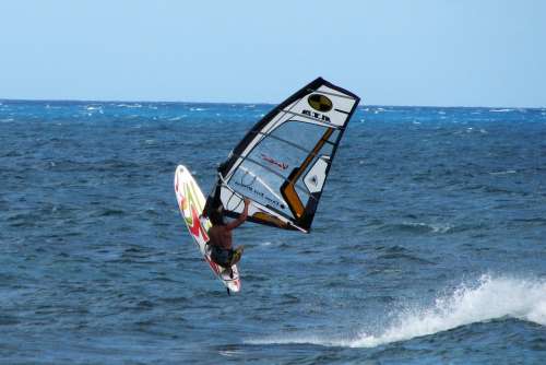 Windsurf Summer Sports Windsurfing Surfing
