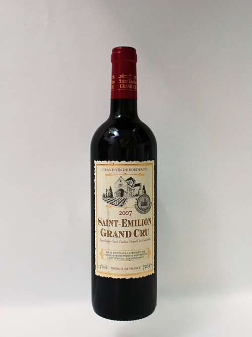 Wine Red Wine Alcohol France Drink Grape
