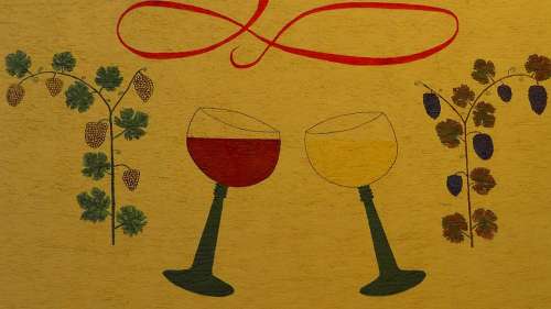 Wine Glasses Wine Tasting Wine Mural Murals Art
