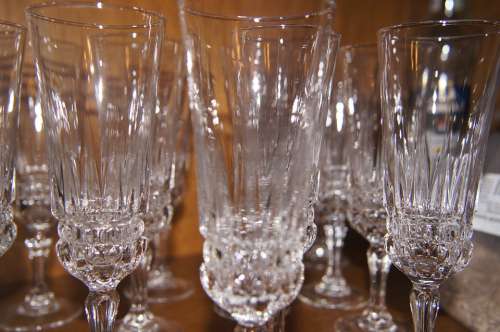 Wine Glasses Crystals Crystal Glasses Glass